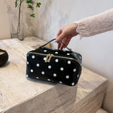 Polka-dot Makeup Organizer Bag