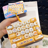 Animal Keyboard Fidget Keychain