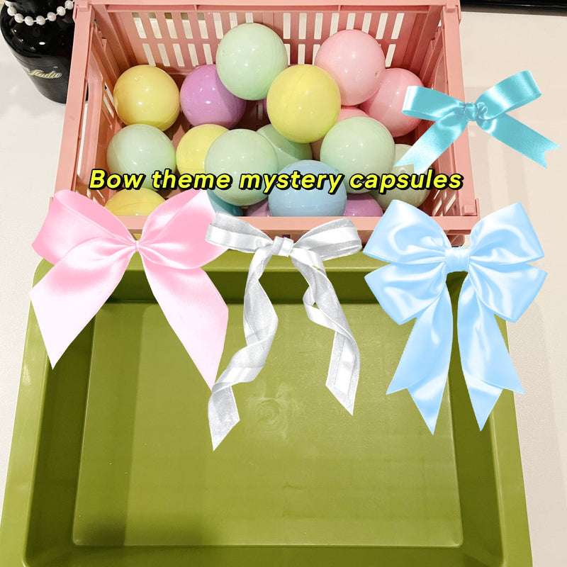 Bow theme mystery capsules