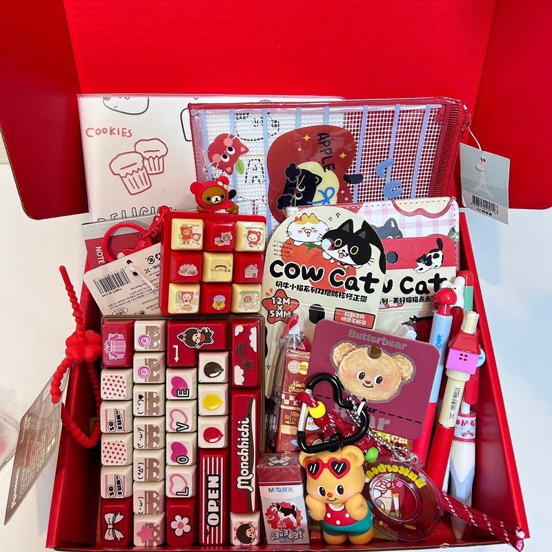 Cute Red Stationery Set vol.2