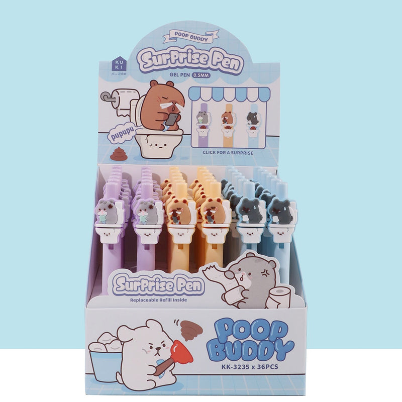 Poop Buddy Surprise Gel  Pen KK3235