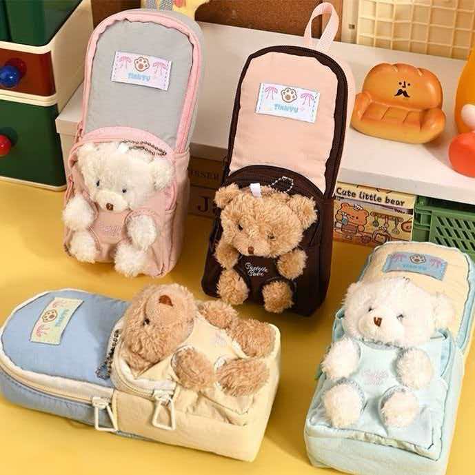 Bear Plush Pencil Case 25199
