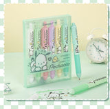 Green Cartoon Gel Pen set