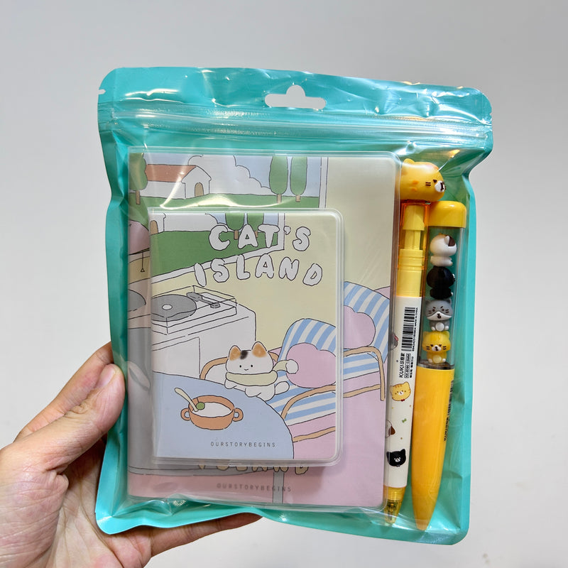 Cat Stationery Set