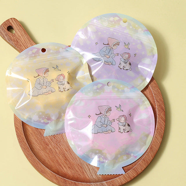 Balloon Ziplock Packaging Bag