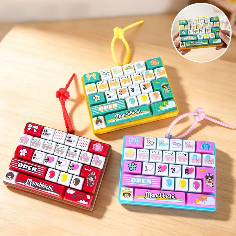 Kwaii Keyboard Fidget Keychain YZ1121