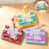 Kwaii Keyboard Fidget Keychain YZ1121