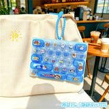 Keyboard Fidget Keychain 1-12