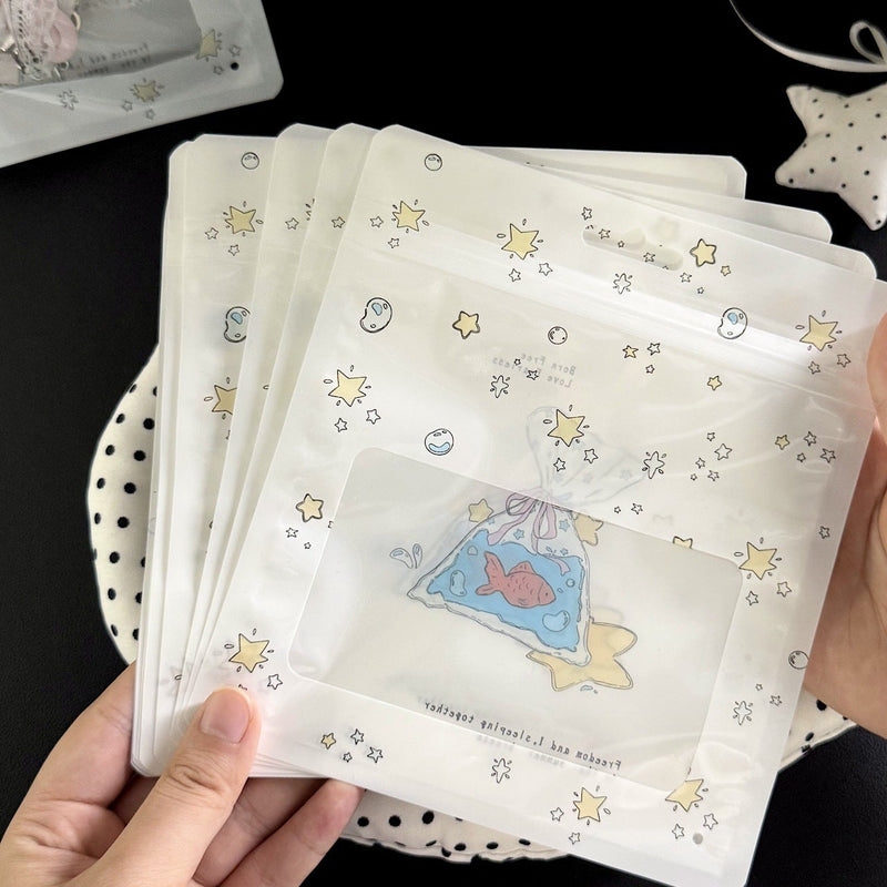 Starry Little Fish Ziplock Bag
