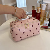 Polka-dot Makeup Organizer Bag