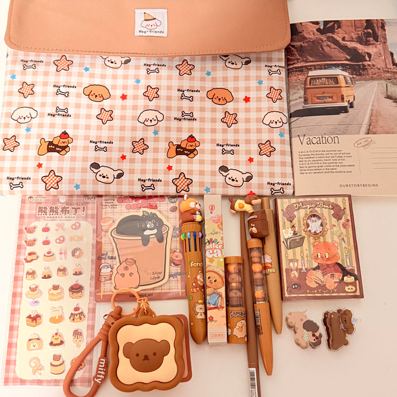 Color-Themed Stationery Set