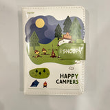 A6 Magnetic Closure Notebook--HAPPY CAMPERS