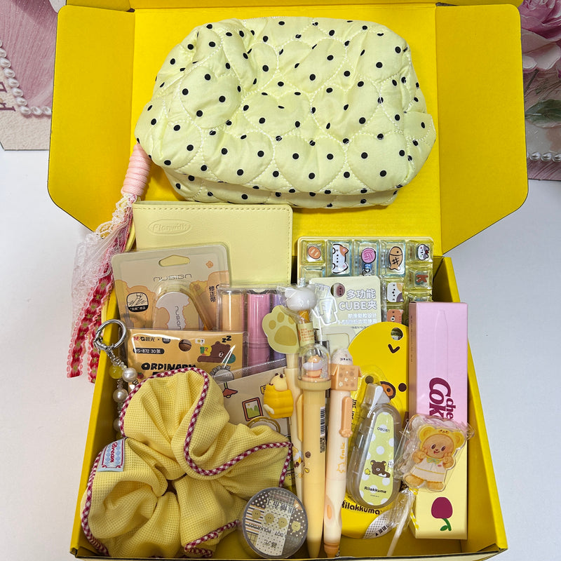Cute Yellow Stationery Set vol.6