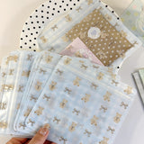 Bow Bear Resealable Bag