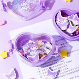 Love Box Eraser Set