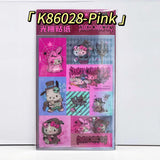 Kawaii Dark-Themed Stationery