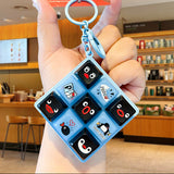 9-key Keyboard Fidget Keychain  PG334