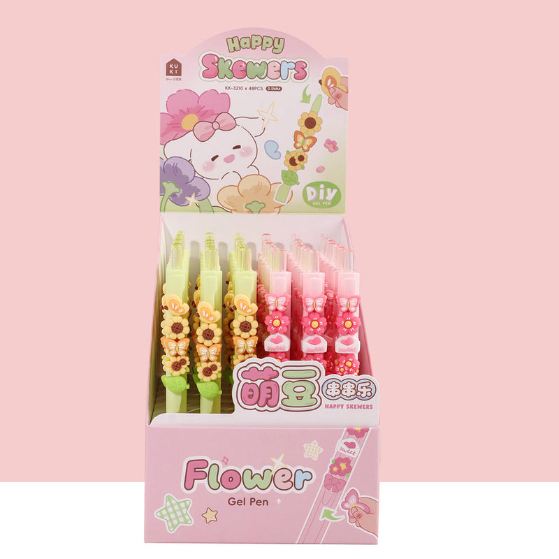 Flower Happy Skewers Gel Pen KK3210