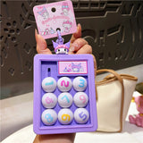Number Sliding Puzzle Keychain YSK03896