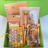 Cute Orange Stationery Set