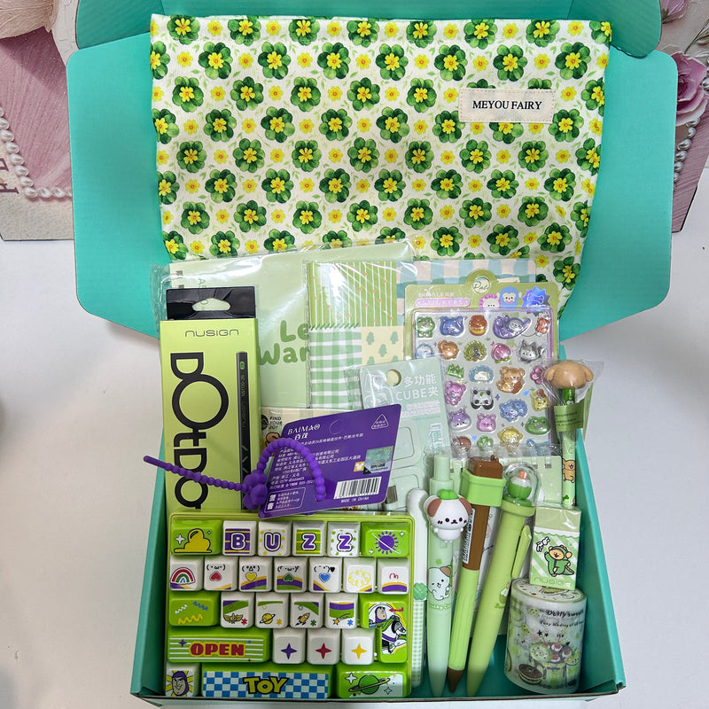 Cute Green Stationery Set vol.7
