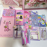 Cute Pink Purple Stationery Set vol.1