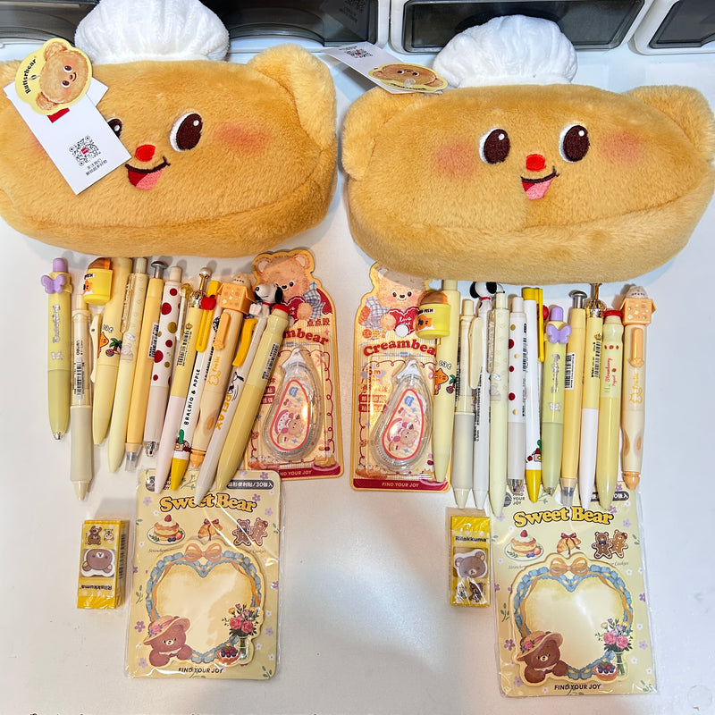 All in One Pencil Pouch Bundle Bear vol.2