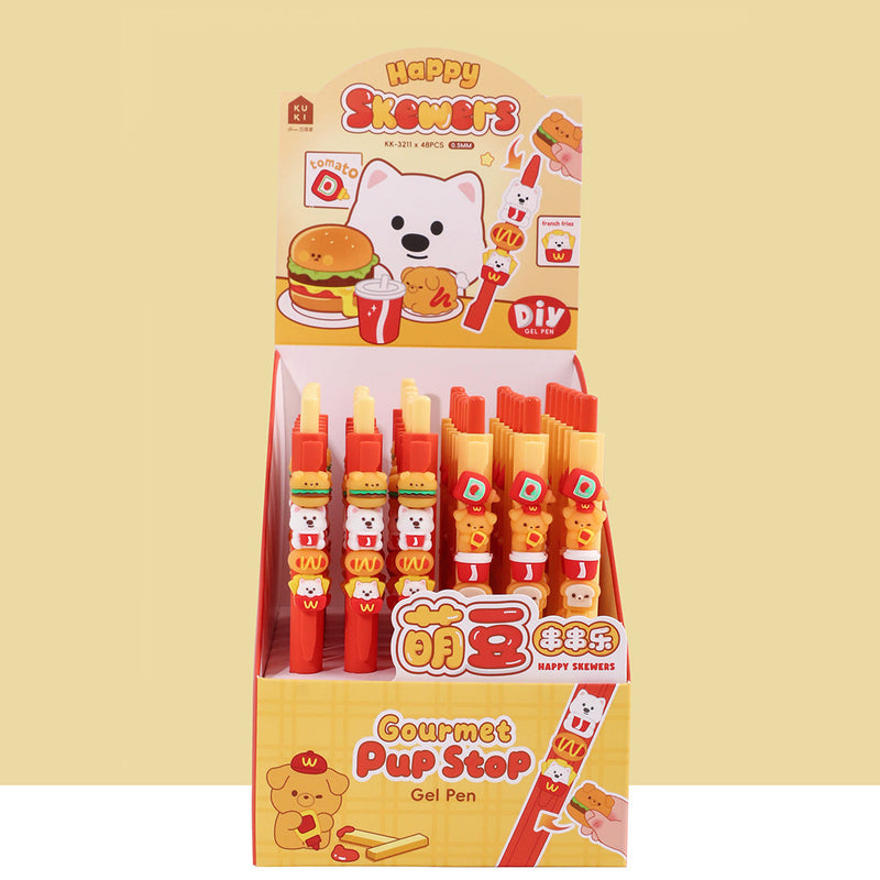 Gourmet Pup Stop Happy Skewers Gel Pen KK3211
