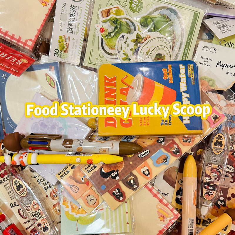 Food Stationery Lucky Scoop(25-30pcs /each scoop)