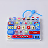 Keyboard Fidget Keychain Lucky/Fun/Happy
