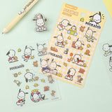 Green Cartoon Kawaii sticker Fachaiacc yellow 