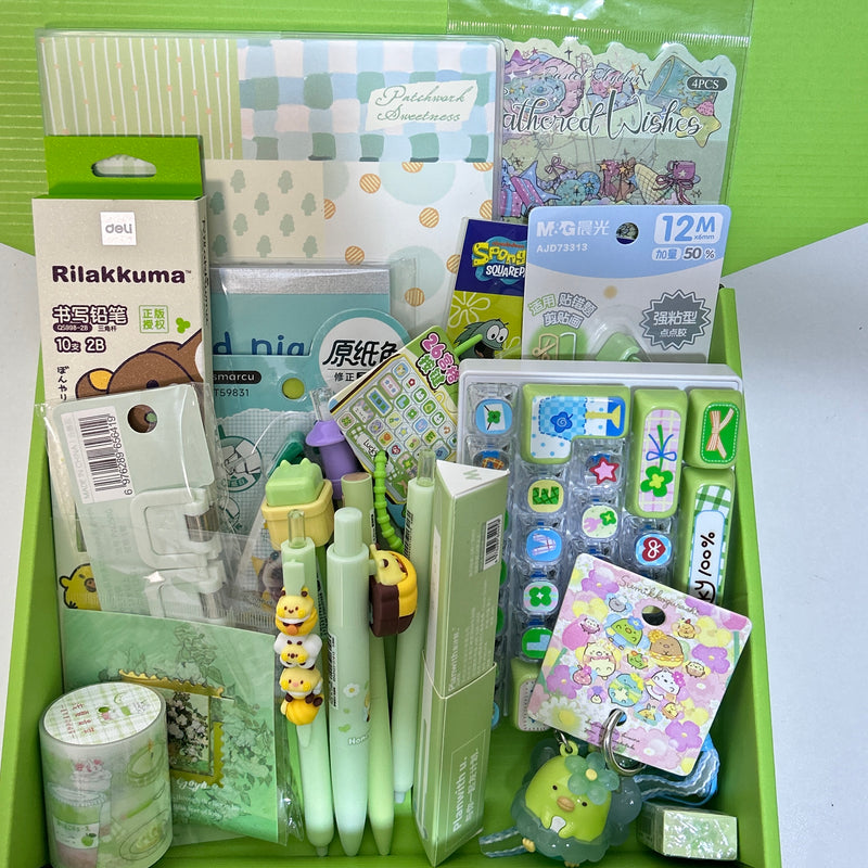 Cute Green Stationery Set vol.6