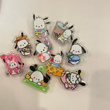 Kawaii Memo Pad Clip 2 Fachaiacc B styles/9 pcs 