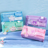 Kawaii multi-color pencil case Fachaiacc Green 