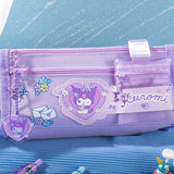 Kawaii multi-color pencil case Fachaiacc Purple 