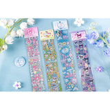 Kawaii PET Tape Sticker 3 Fachaiacc One Set -Four PCS 