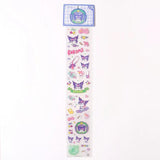 Kawaii PET Tape Sticker Fachaiacc Purple 