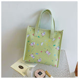 Kawaii PU handbag Fachaiacc Green-A 