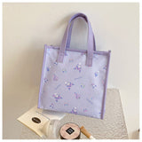 Kawaii PU handbag Fachaiacc Purple-A 