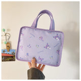 Kawaii PU handbag Fachaiacc Purple-B 