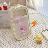 Kawaii PVC pencil case 7 Fachaiacc White 