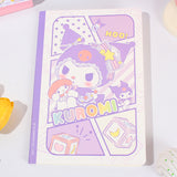 kawaii A5 notebook 7 Purple