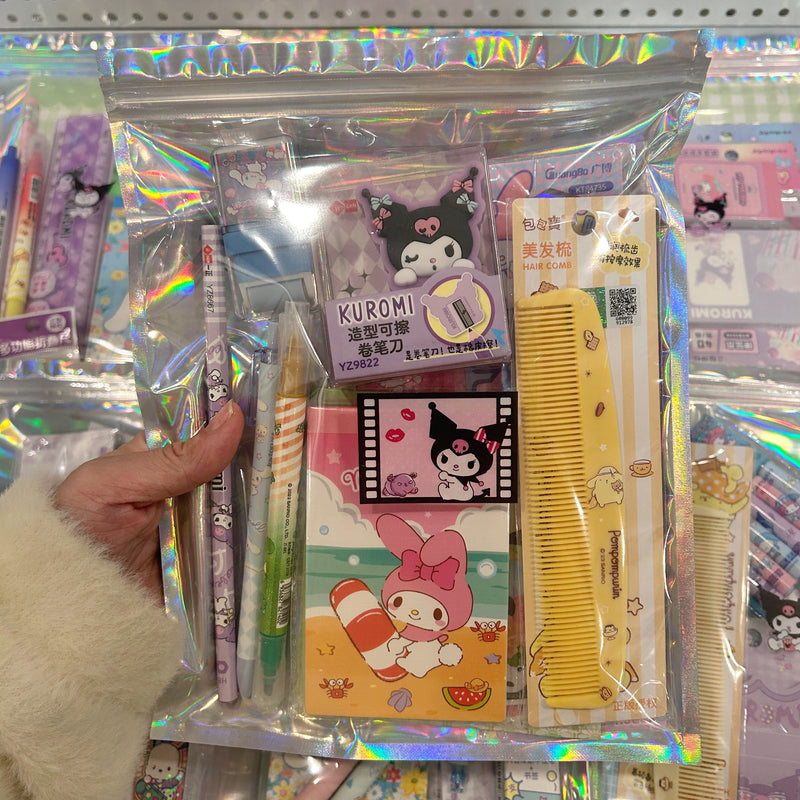 Stationery Sampler(10 pcs/each bag cannot custiomized the character))