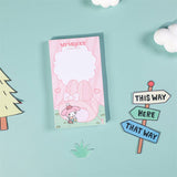 Kawii No Sticky Memo Pad 5 Fachaiacc Pink 