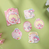 Kawii No Sticky shaped memo pad Fachaiacc Pink 