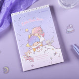 Purple A5 Notebook 13