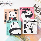 Panda   Square Notebook