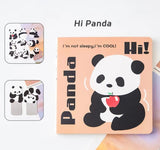 Panda Square Notebook Fachaiacc Orange 