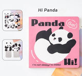 Panda Square Notebook Fachaiacc Pink 