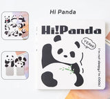 Panda Square Notebook Fachaiacc White 